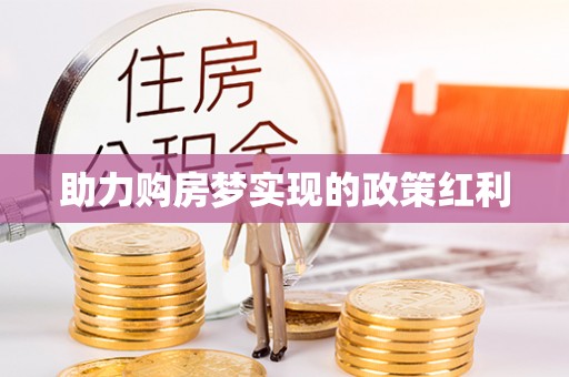 雨城助力购房梦实现的政策红利